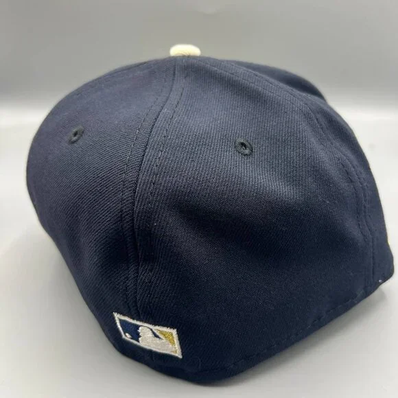 Houston Astros Hat Men 7 3/8 Navy 59Fifty New Era MLB Fitted Cap‎ New
